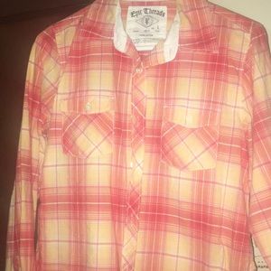 Flannel button up